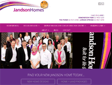 Tablet Screenshot of jandson.com.au